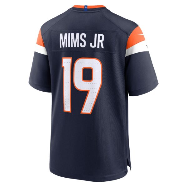 Denver Broncos Nike Alternate Game Jersey - Navy - Marvin Mims Jr. - Mens - Image 3