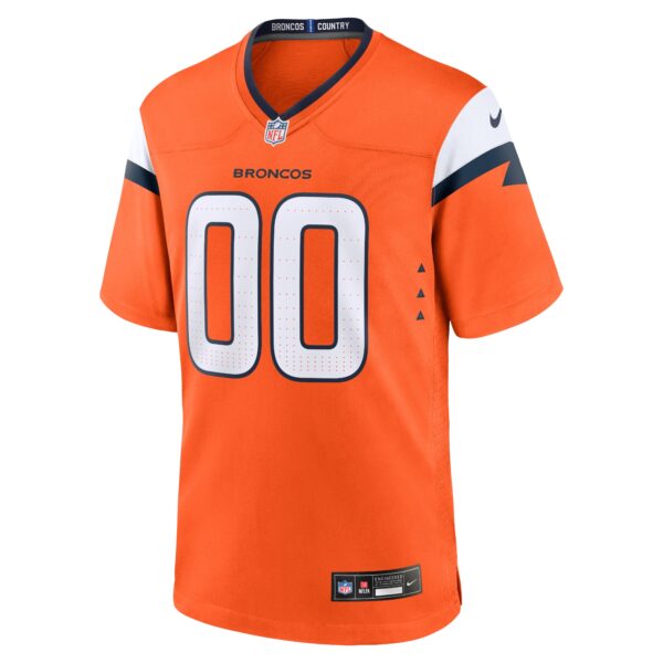 Denver Broncos Nike Home Game Jersey - Custom - Mens - Image 2