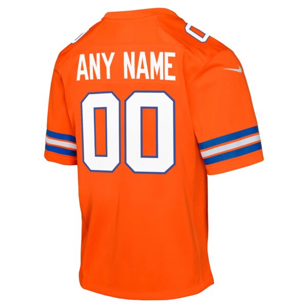 Denver Broncos Nike Mile High Collection 1977 Throwback Jersey - Custom - Youth - Image 3