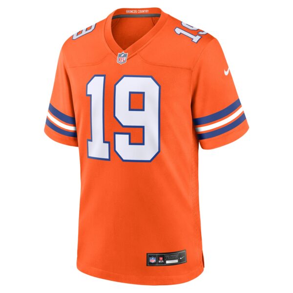 Denver Broncos Nike Mile High Collection 1977 Throwback Jersey - Orange - Marvin Mims Jr. - Mens - Image 2