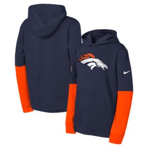 Denver Broncos Nike Team Issue Pullover Hoodie - Youth