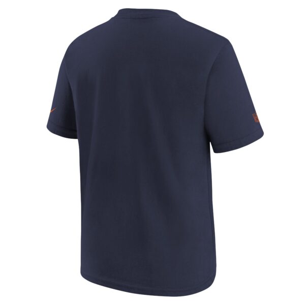 Denver Broncos Nike Team Issue Sideline T Shirt - Navy - Youth - Image 3