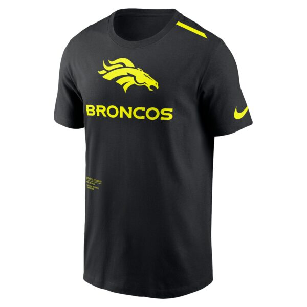 Denver Broncos Nike VOLT Short Sleeve Dri Fit Cotton T-Shirt - Mens - Image 2