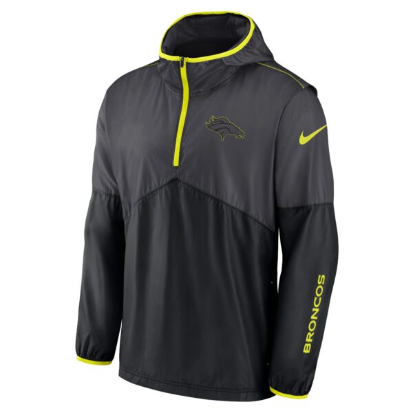 Denver Broncos Nike VOLT Woven Half Zip Jacket - Mens - Image 2