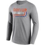 Denver Broncos On The Ropes Long Sleeve T-Shirt - Mens