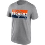 Denver Broncos Square Off T-Shirt - Mens