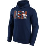 Denver Broncos Wild Cat Iconic Hometown Graphic Hoodie - Mens
