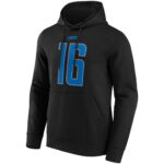 Detroit Lions Alternate Name & Number Hoodie - Jared Goff - Mens - Big & Tall