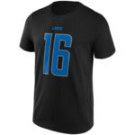 Detroit Lions Alternate Name & Number T-Shirt - Jared Goff - Mens