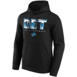 Detroit Lions DET Iconic Hometown Graphic Hoodie - Mens