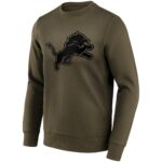 Detroit Lions Fashion Preferred Logo Crew Sweatshirt - Mens