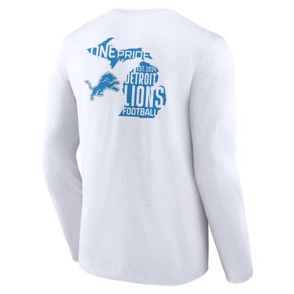 Detroit Lions Hometown Hot Shot Graphic Long Sleeve T-Shirt - Mens - Image 3
