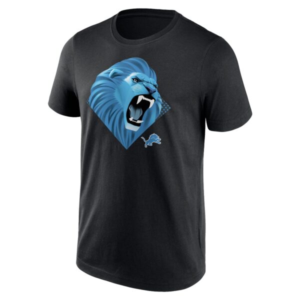 Detroit Lions Illustration T-Shirt - Mens - Image 2