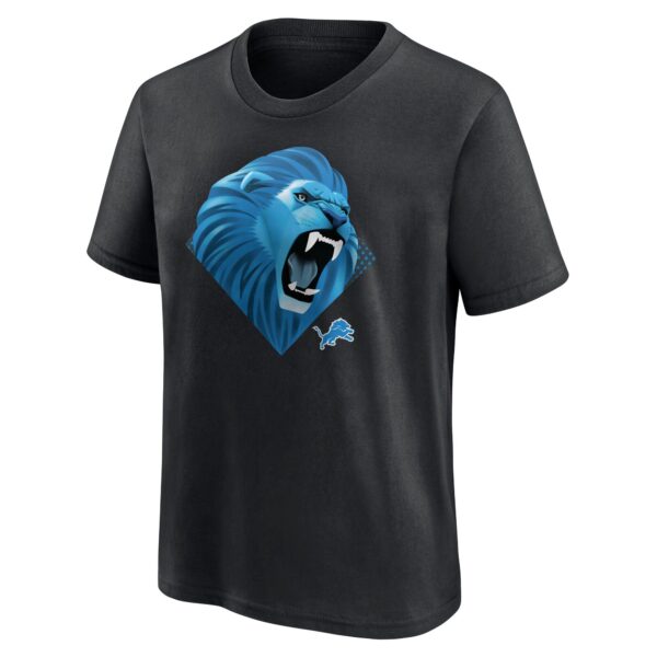 Detroit Lions Illustration T-Shirt - Youth - Image 2