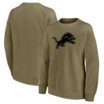 Detroit Lions Mono Logo Graphic Oversized Crew Sweatshirt - Womens