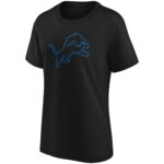 Detroit Lions Mono Logo Graphic T-Shirt - Womens