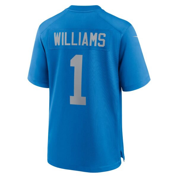 Detroit Lions Nike Alternate Game Jersey Throwback - Blue - Jameson Williams - Mens - Image 3