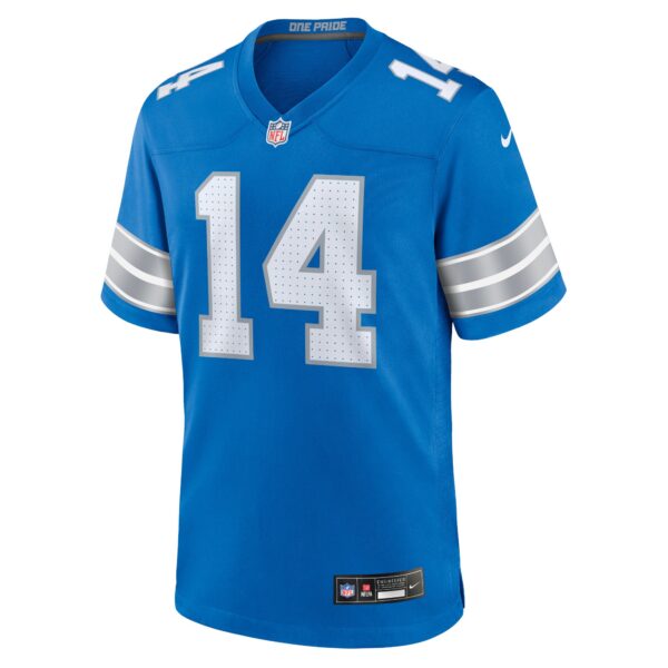 Detroit Lions Nike Home Game Jersey - Blue - Amon-Ra St. Brown - Mens - Image 2