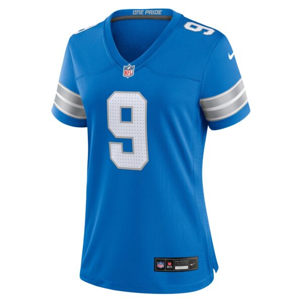 Detroit Lions Nike Home Game Jersey - Blue - Jameson Williams - Womens - Image 2