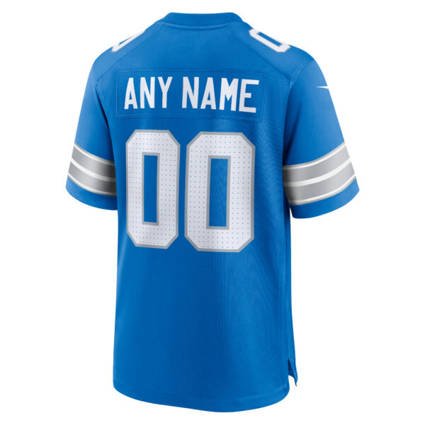 Detroit Lions Nike Home Game Jersey - Custom - Mens - Image 3
