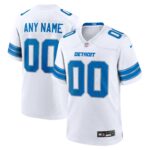 Detroit Lions Nike Road Game Jersey - Custom - Mens