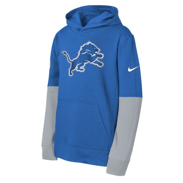 Detroit Lions Nike Team Issue Pullover Hoodie - Youth - Image 2