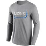 Detroit Lions On The Ropes Long Sleeve T-Shirt - Mens
