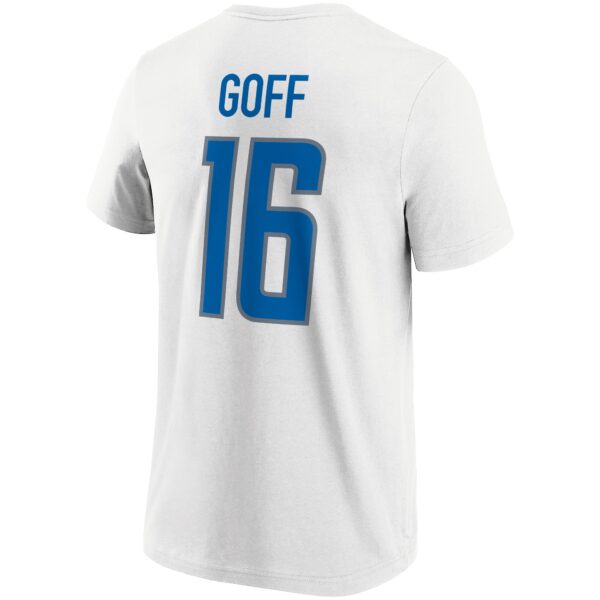 Detroit Lions Road Name & Number T-Shirt - Jared Goff - Mens - Image 2