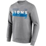 Detroit Lions Square Off Crew Sweatshirt - Mens