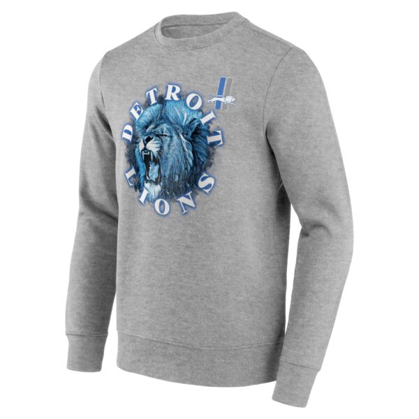 Detroit Lions True Classics Hometown Graphic Crew Sweatshirt - Mens - Image 2
