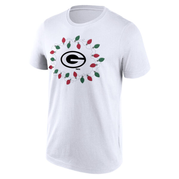 Green Bay Packers Christmas T-Shirt - Mens - Image 2