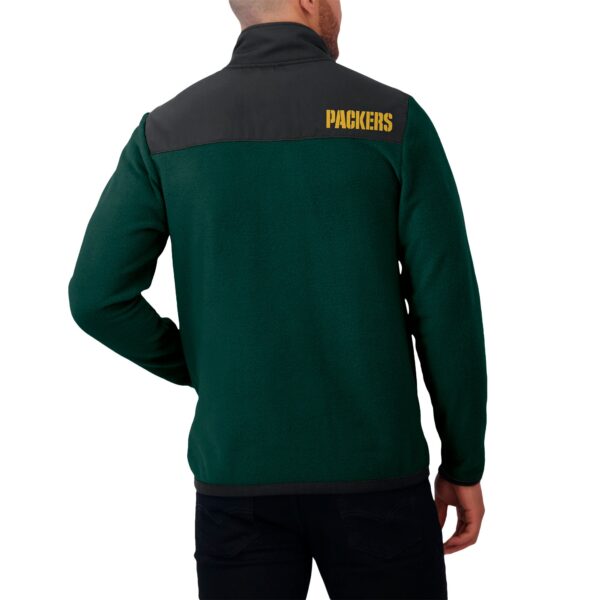 Green Bay Packers Darius Rucker Colourblock Polar Fleece Jacket - Mens - Image 5