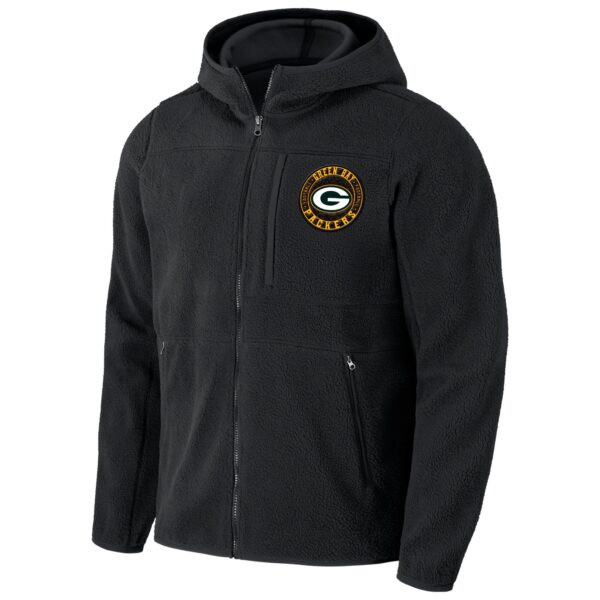 Green Bay Packers Darius Rucker Sherpa Fleece Jacket - Mens - Image 2