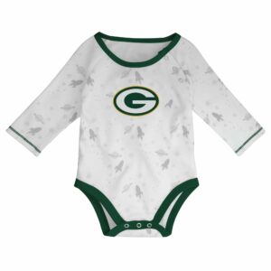 Green Bay Packers Dream Team Creeper , Pant & Hat Set - Newborn