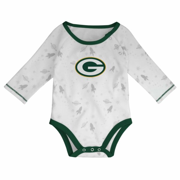 Green Bay Packers Dream Team Creeper , Pant & Hat Set - Newborn