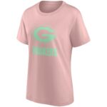 Green Bay Packers Fashion Colour Logo T-Shirt - Womens