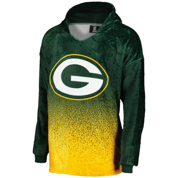 Green Bay Packers Gradient Fleece Hoodie - Image 2