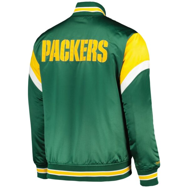 Green Bay Packers Heavyweight Satin Jacket - Image 3