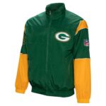 Green Bay Packers Mitchell & Ness 1992 Sideline Jacket - Dark Green - Mens