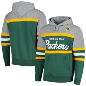 Green Bay Packers Mitchell & Ness Head Coach Hoodie - Mens