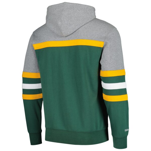 Green Bay Packers Mitchell & Ness Head Coach Hoodie - Mens - Image 3