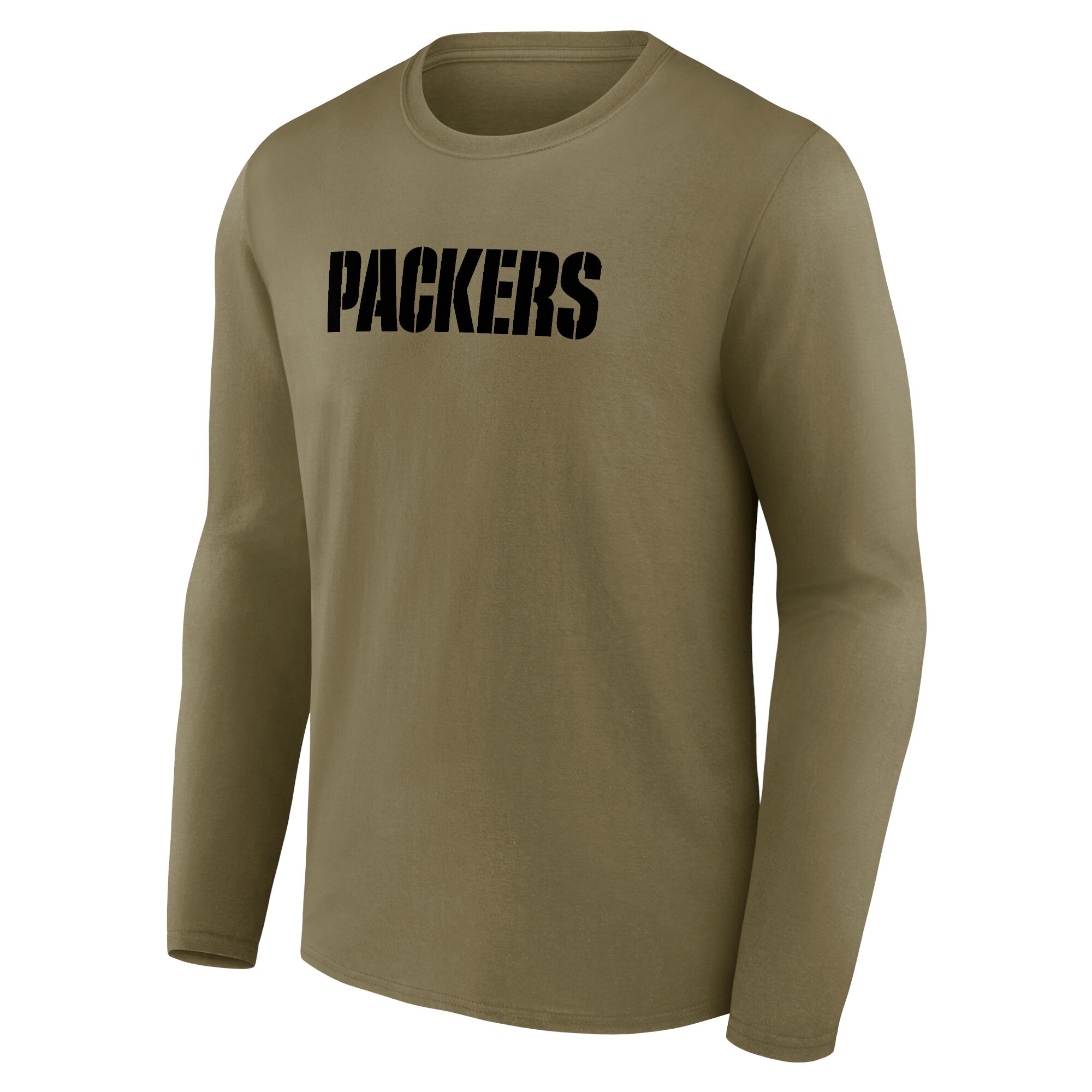 Green Bay Packers Mono Logo Graphic Long Sleeve T-Shirt - Mens - Image 2