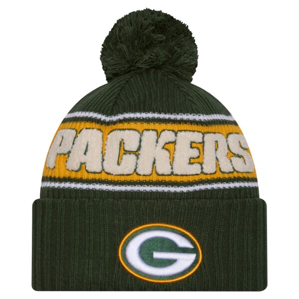 Green Bay Packers New Era 2024 Sideline Sport Knit