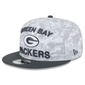 Green Bay Packers New Era Salute To Service 9FIFTY Cap