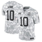 Green Bay Packers Nike 2024 Salute to Service Jersey - Jordan Love - Mens