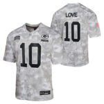 Green Bay Packers Nike 2024 Salute To Service Jersey - Love - Youth