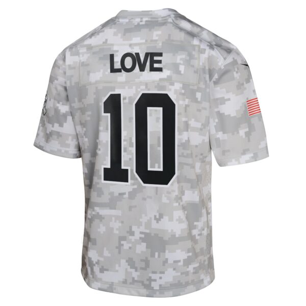 Green Bay Packers Nike 2024 Salute To Service Jersey - Love - Youth - Image 3