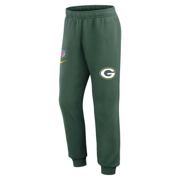 Green Bay Packers Nike Sideline Club Fleece Pant  - Mens - Image 2
