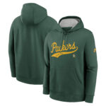 Green Bay Packers Nike Club Fleece Pullover Hoodie - Mens
