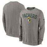 Green Bay Packers Nike Club Rewind Fleece Crew - Mens